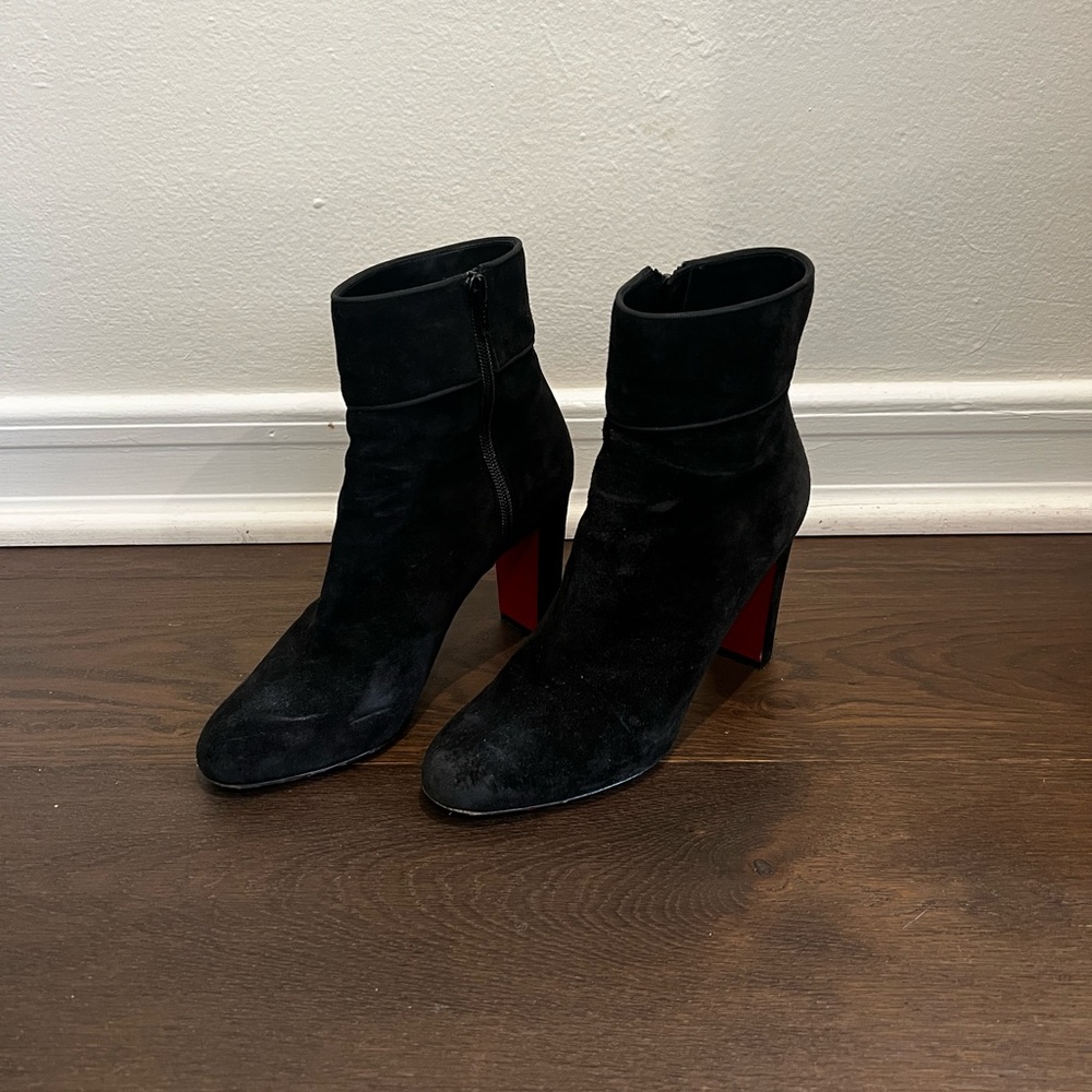 Louboutin Red Soled Boots